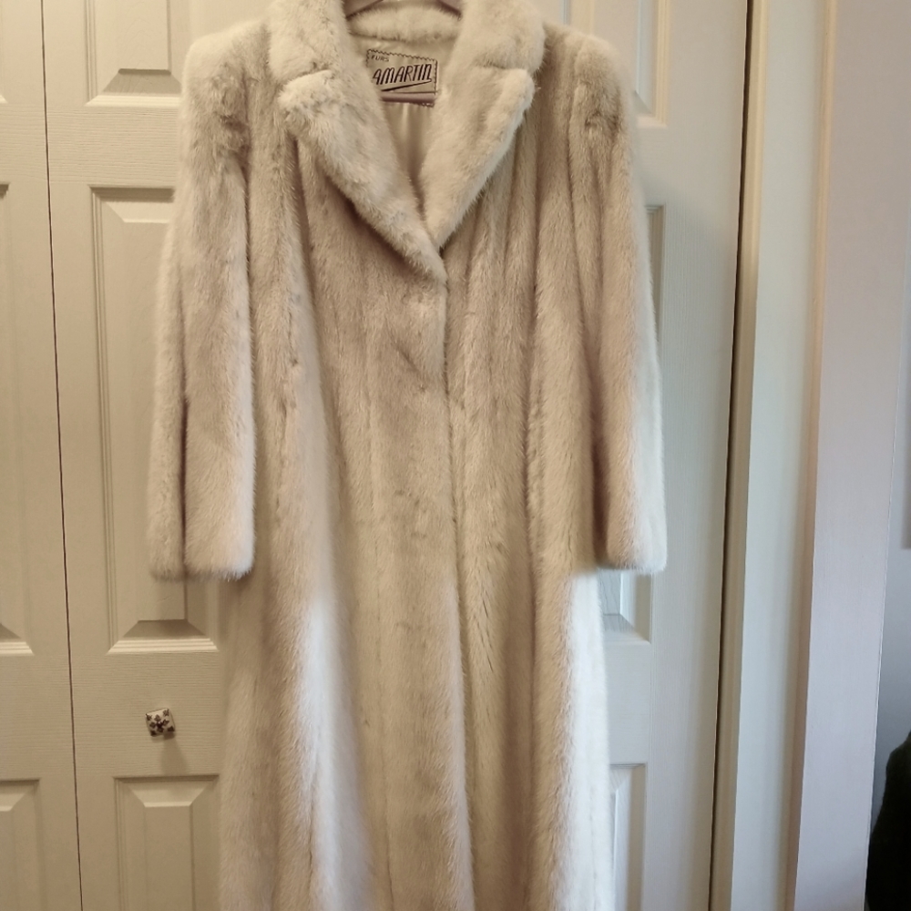 Full length mink coat
